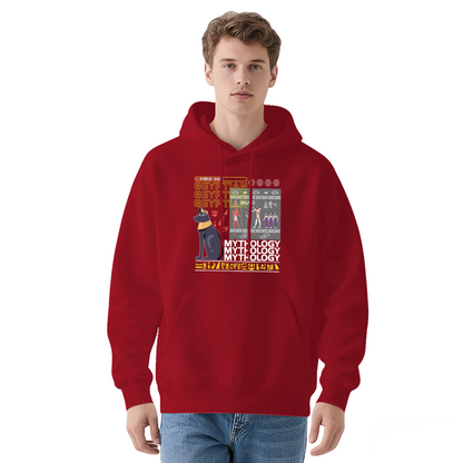 Egyptian Mythology Black Cat Graphic Hoodie
