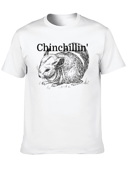 Chinchillin Graphic T-Shirt - Relaxed Comfort