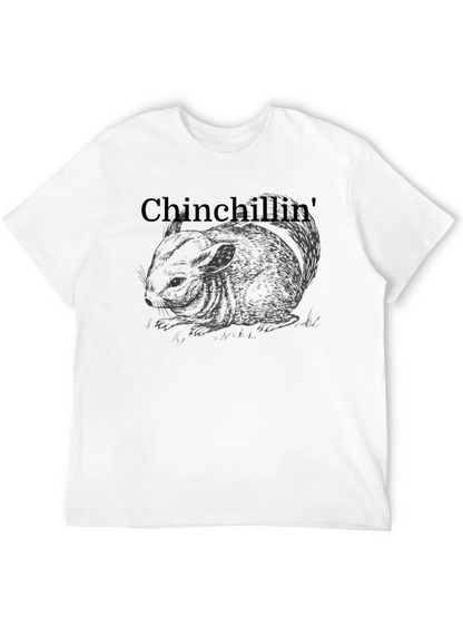 Chinchillin Graphic T-Shirt - Relaxed Comfort