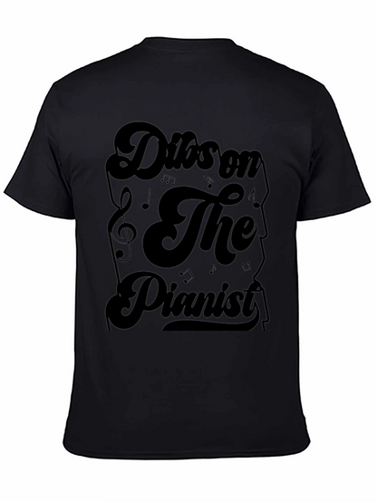Dibs on The Pianist Black Graphic Tee
