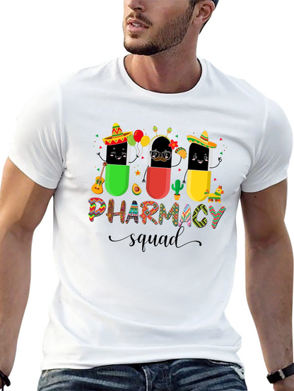 Pharmacy Squad Black T-Shirt