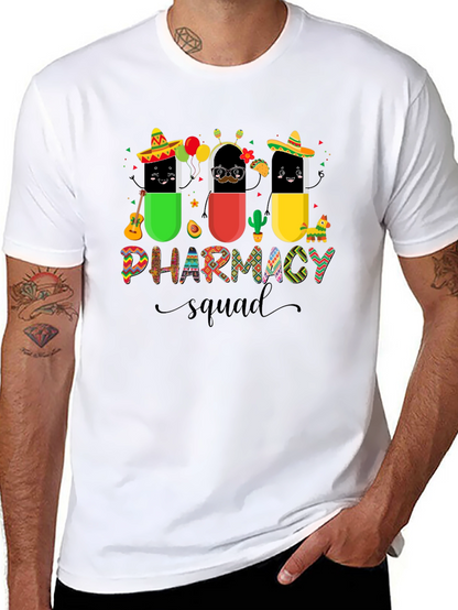 Pharmacy Squad Black T-Shirt