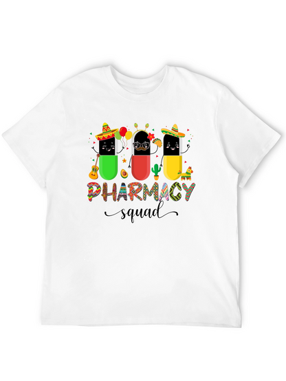 Pharmacy Squad Black T-Shirt