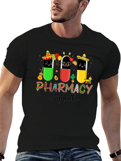 Pharmacy Squad Black T-Shirt