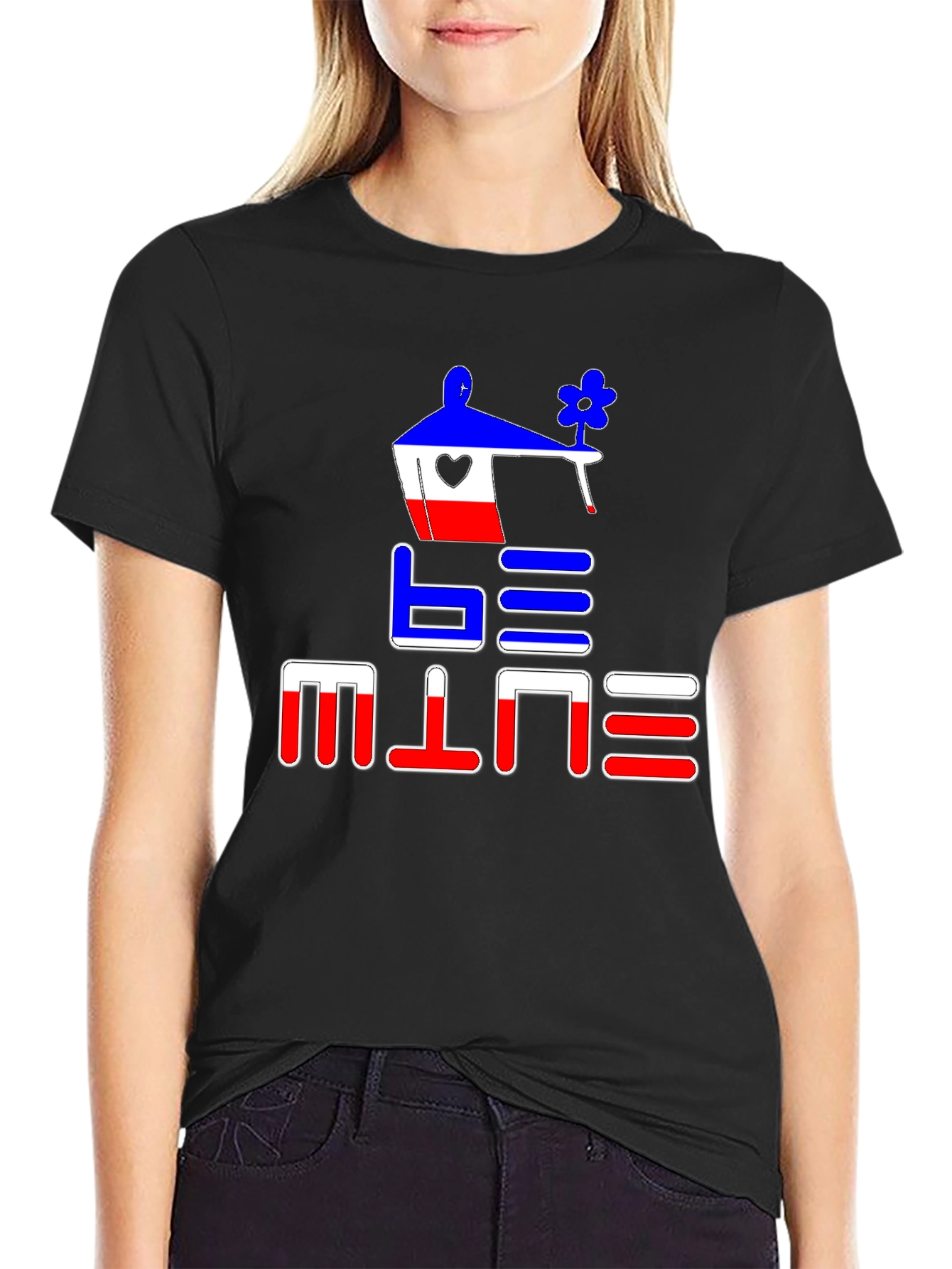 Be Mine T-Shirt - Romantic Graphic Tee
