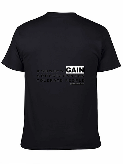 Consciousness Tolerance Graphic Tee - Black