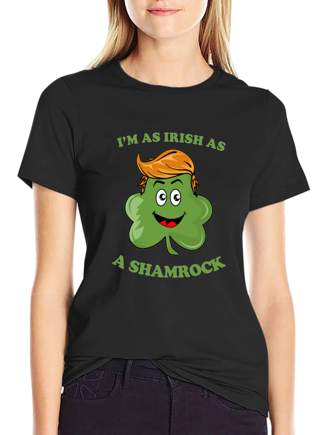 Irish Shamrock Graphic T-Shirt
