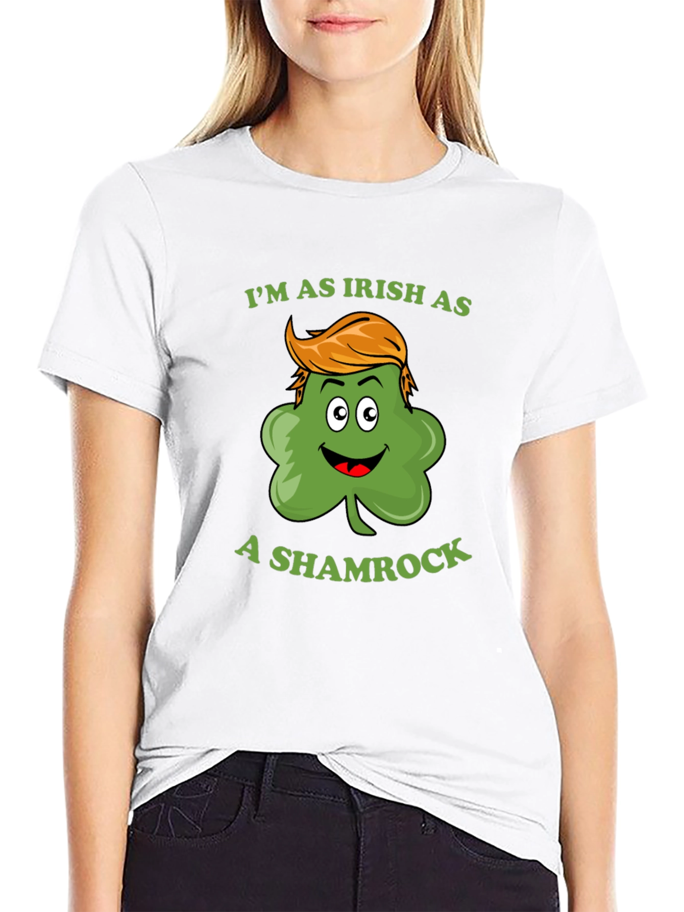 Irish Shamrock Graphic T-Shirt
