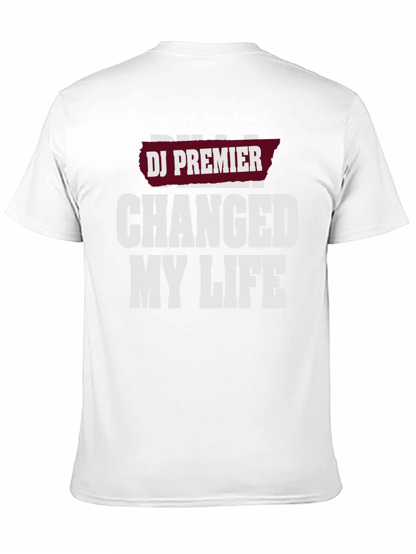 DJ Premier Changed My Life Graphic T-Shirt