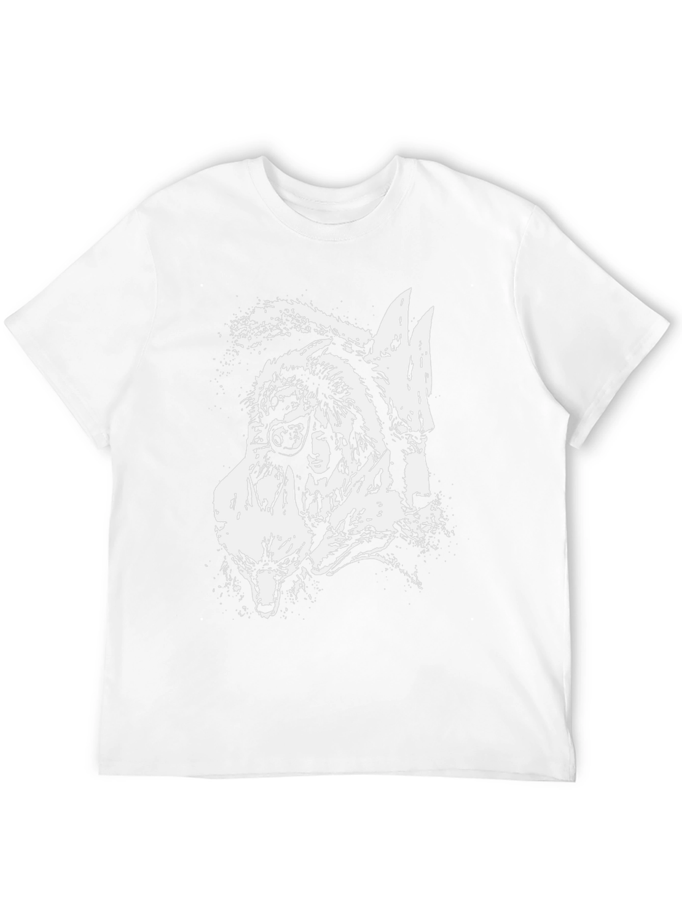 Wolf Pack Graphic T-Shirt - Black Cotton Tee