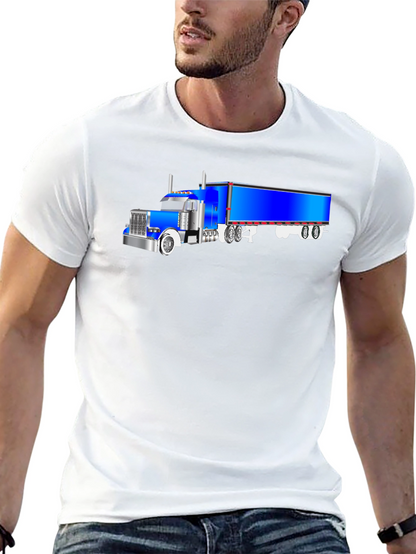 Blue Truck Graphic T-Shirt