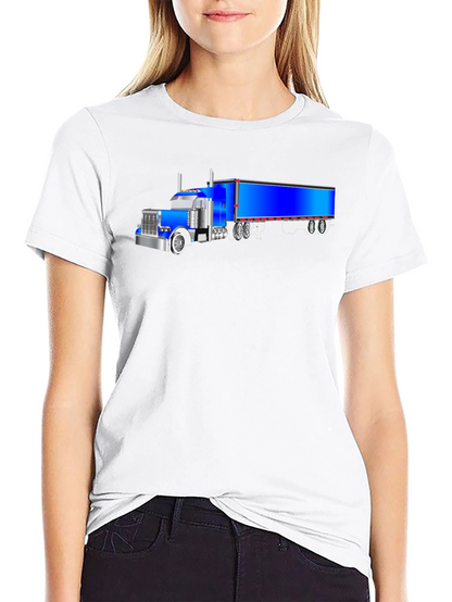 Blue Truck Graphic T-Shirt