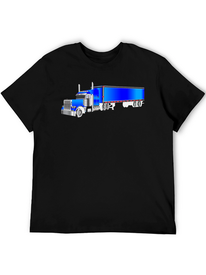 Blue Truck Graphic T-Shirt