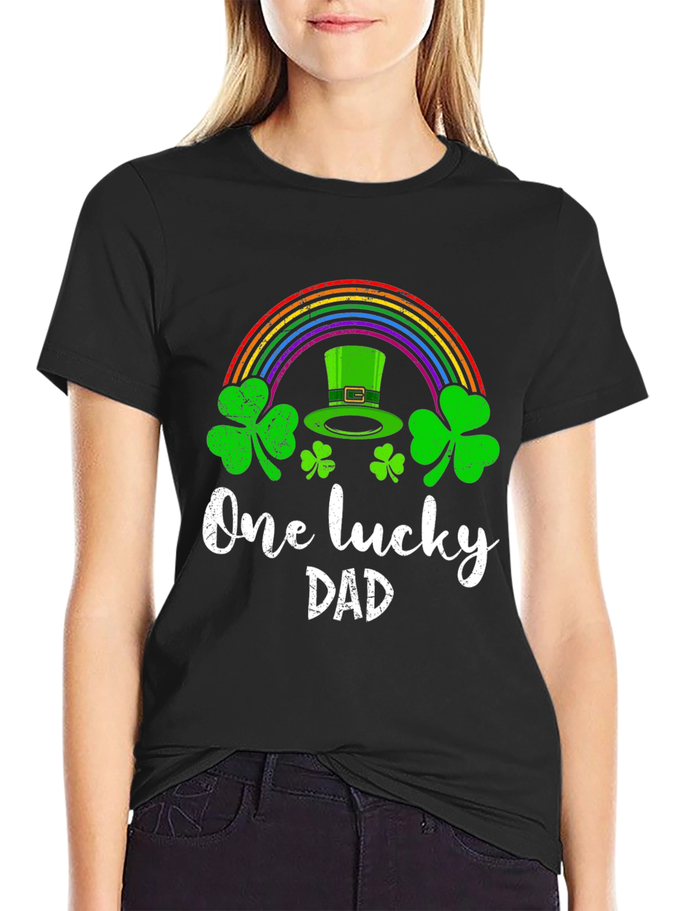 Lucky Dad St. Patricks Day T-Shirt