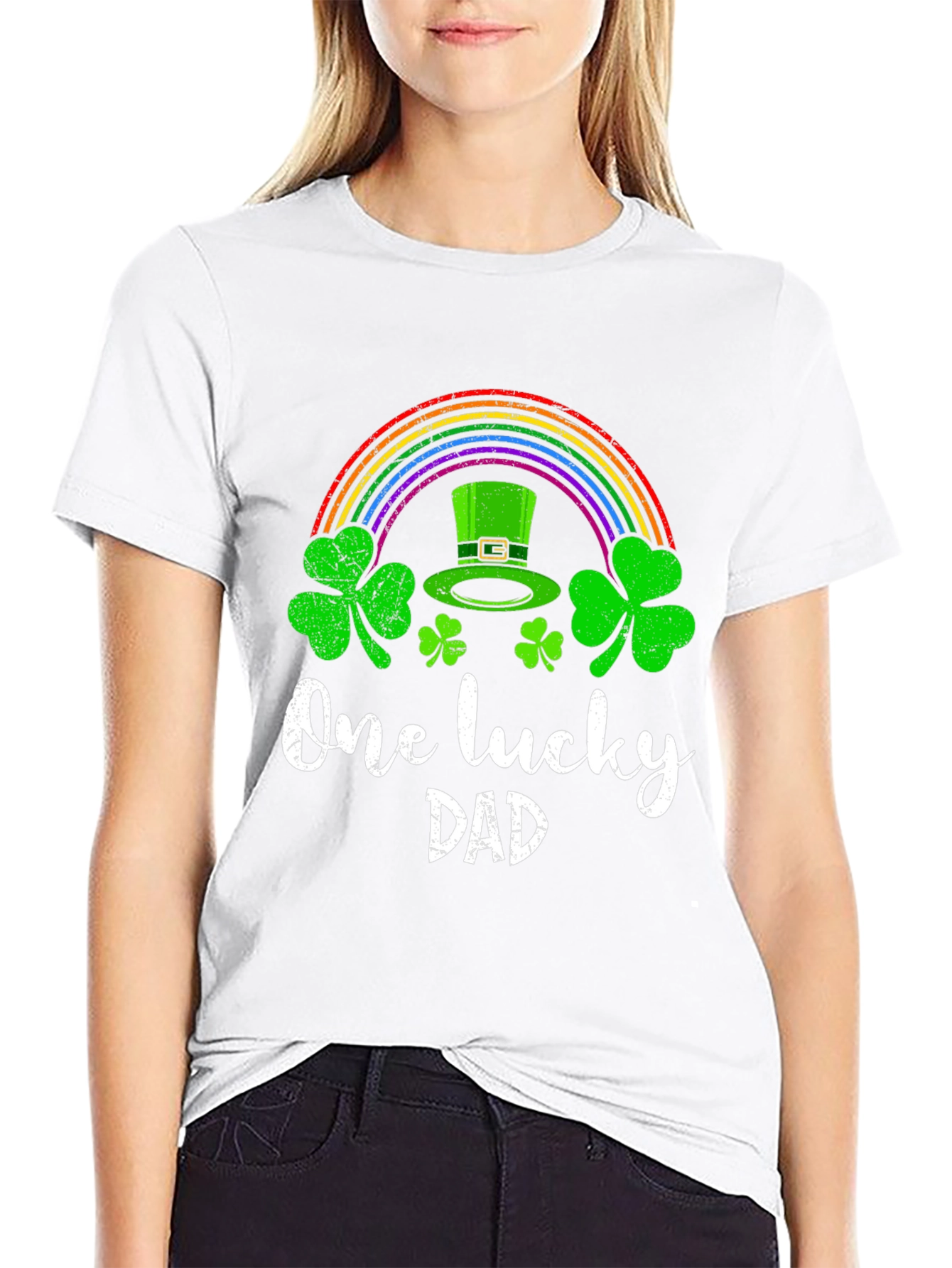Lucky Dad St. Patricks Day T-Shirt
