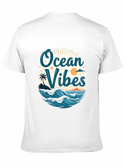 Ocean Vibes Black T-Shirt