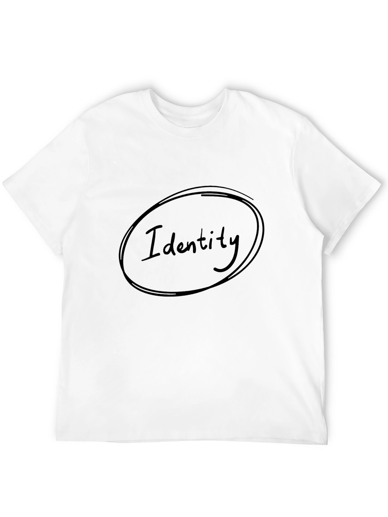 Identity T-Shirt - Mens Black Tee