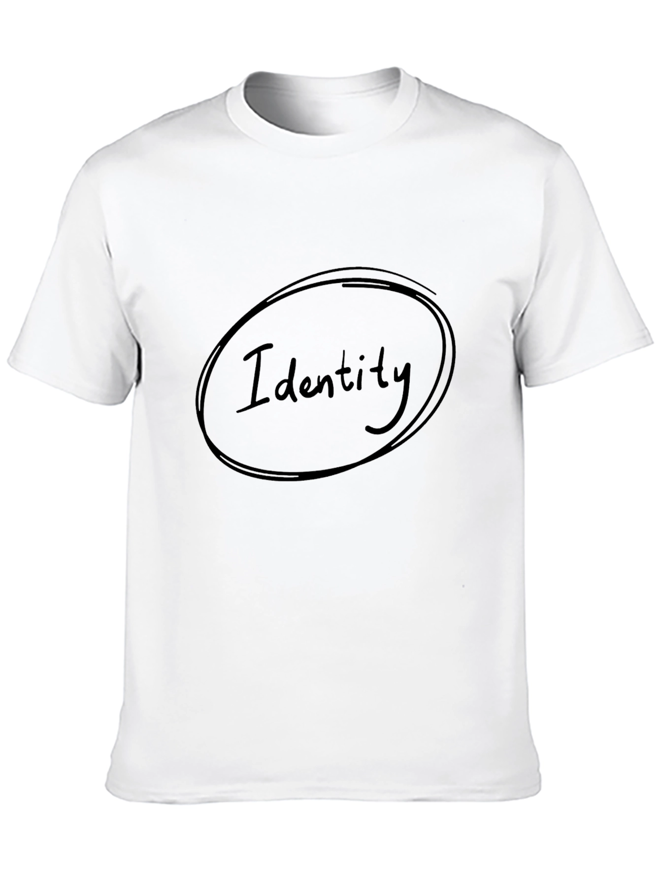 Identity T-Shirt - Mens Black Tee