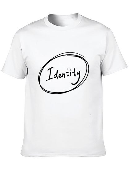 Identity T-Shirt - Mens Black Tee