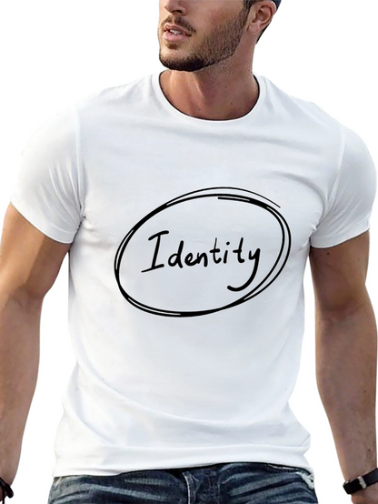Identity T-Shirt - Mens Black Tee
