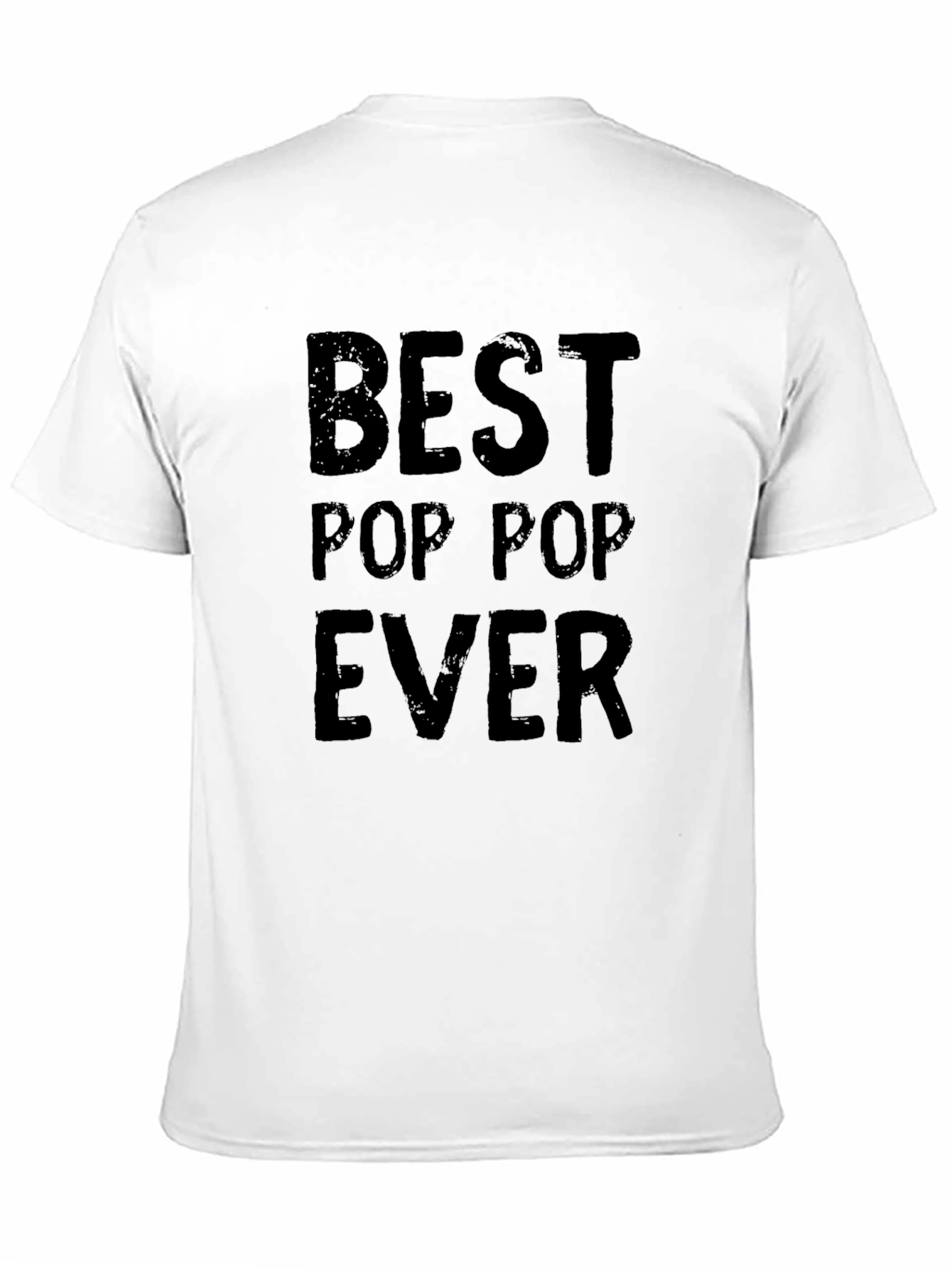 Best Pop Pop Ever Black Graphic T-Shirt