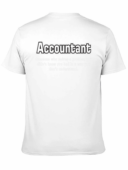 Accountant Definition Black T-Shirt