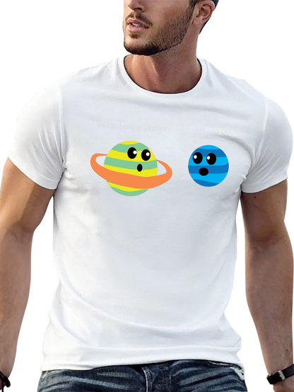 Funny Planet Pun T-Shirt - Lets Have a Party!