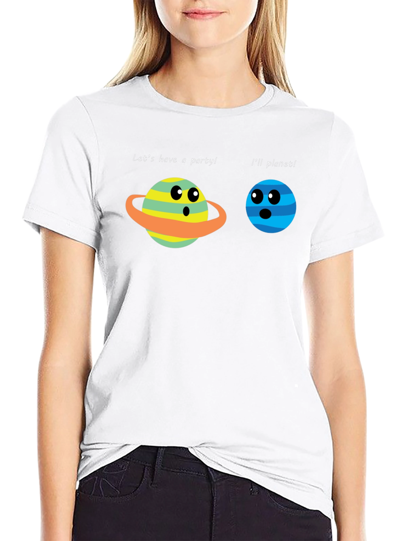 Funny Planet Pun T-Shirt - Lets Have a Party!