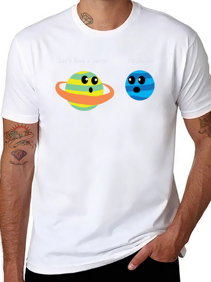 Funny Planet Pun T-Shirt - Lets Have a Party!