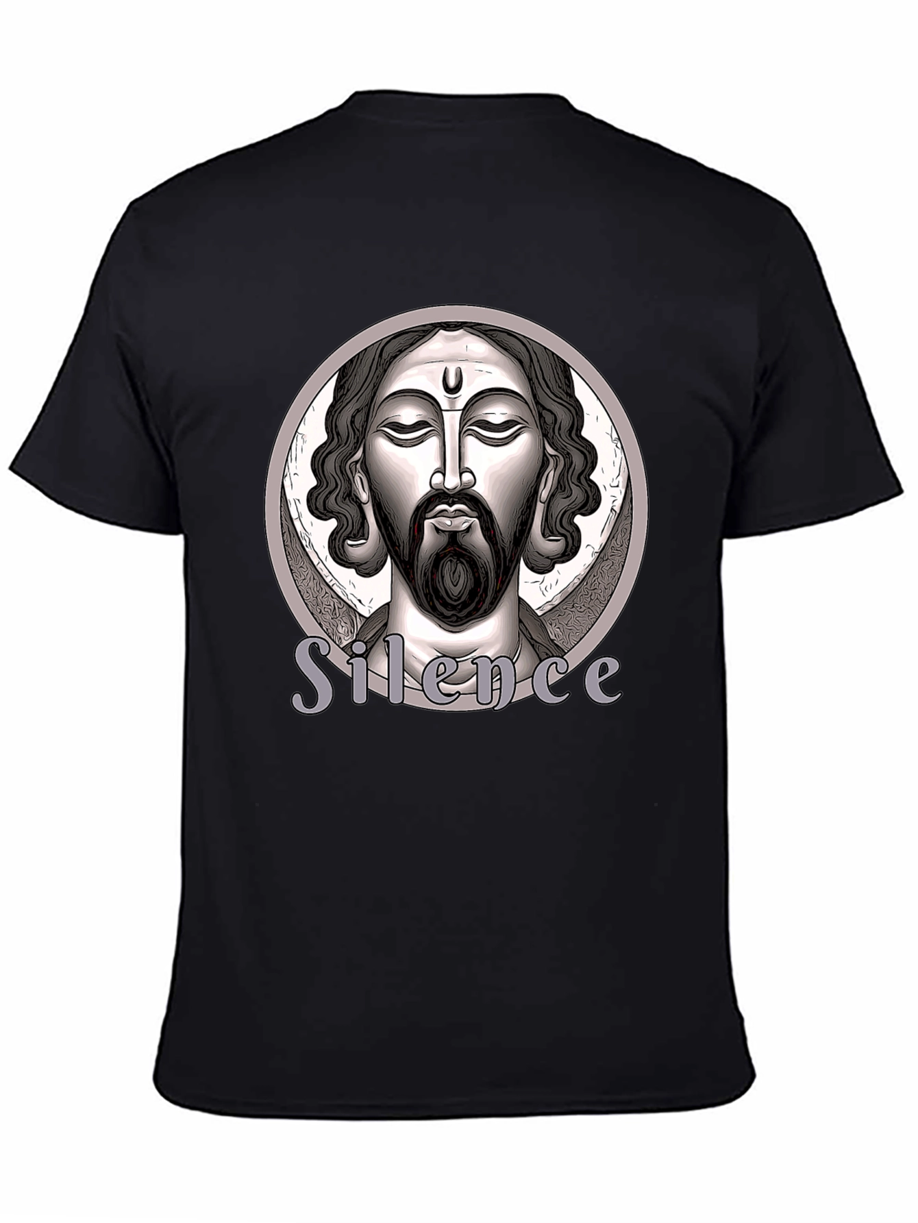 Silence Graphic T-Shirt - Black Unisex Tee