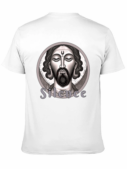 Silence Graphic T-Shirt - Black Unisex Tee