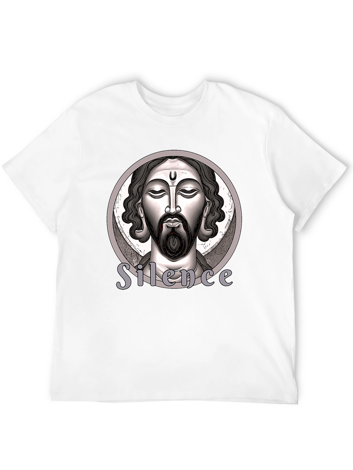 Silence Graphic T-Shirt - Black Unisex Tee