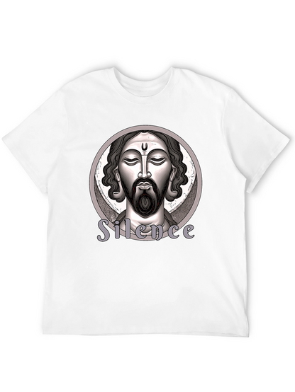 Silence Graphic T-Shirt - Black Unisex Tee