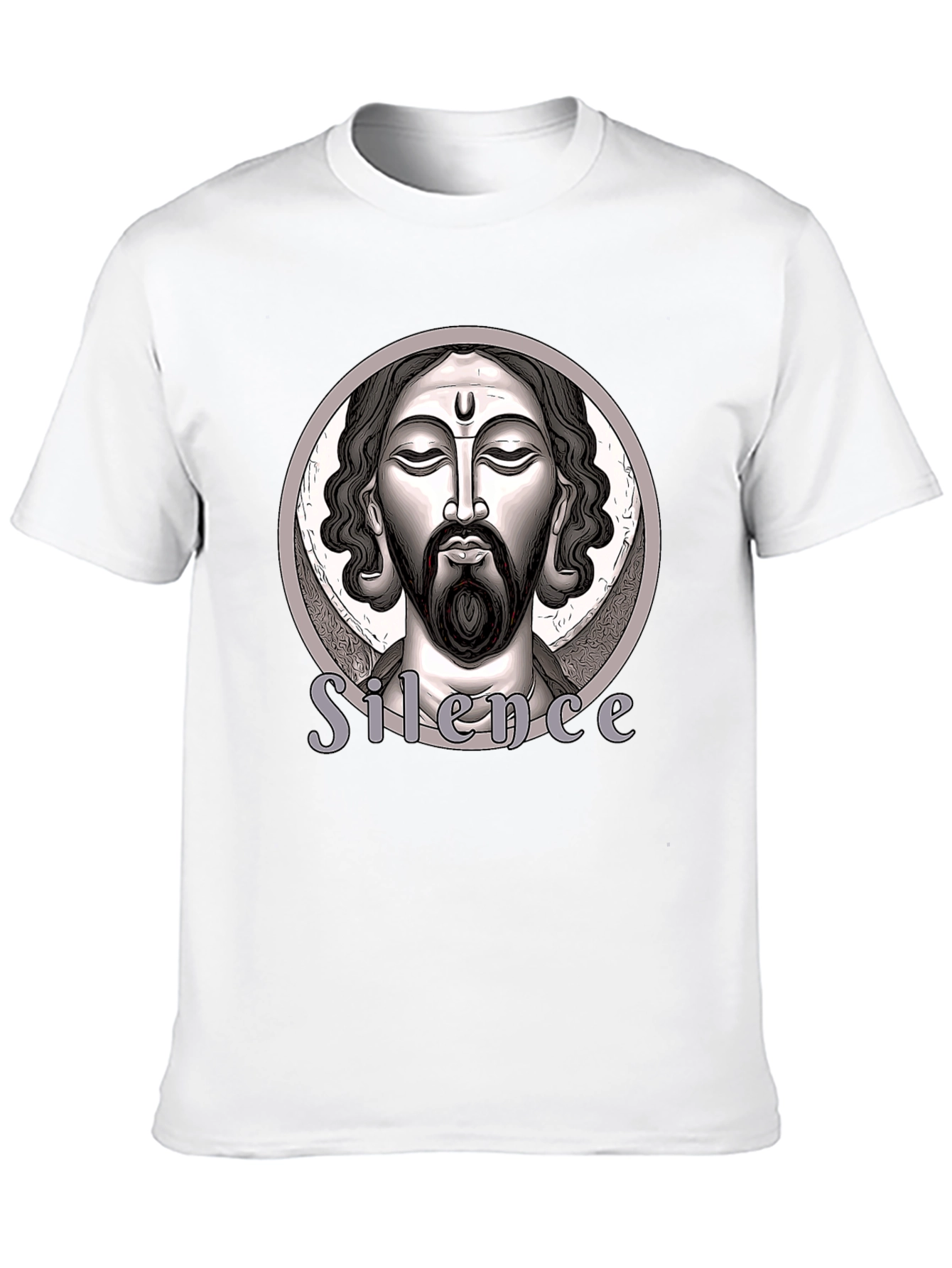 Silence Graphic T-Shirt - Black Unisex Tee