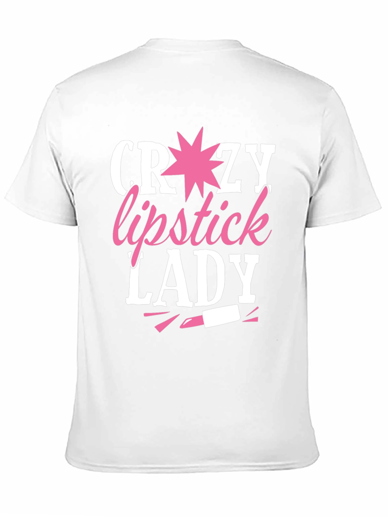 Crazy Lipstick Lady T-Shirt