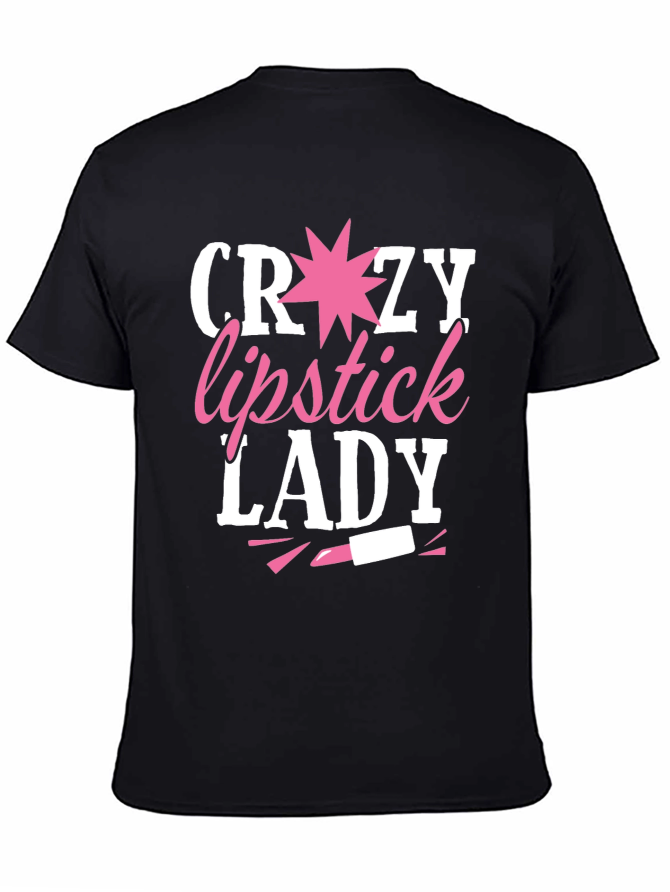 Crazy Lipstick Lady T-Shirt
