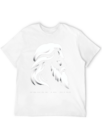 Trust in Him Graphic T-Shirt - Black