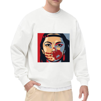 Indigenous Women’s Advocacy Portrait Sweatshirt