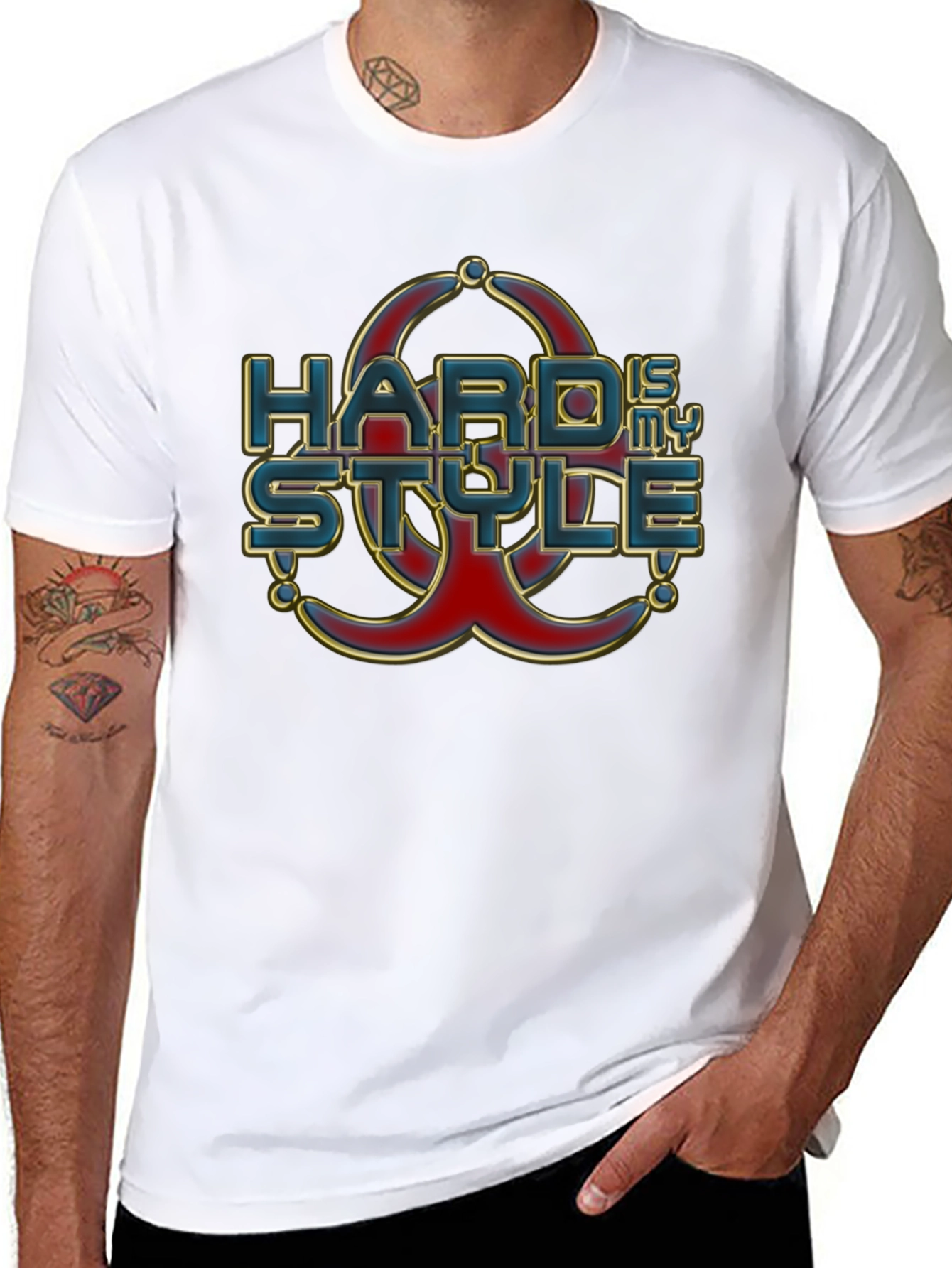 Hard is my Style T-Shirt Graphic Print Tee