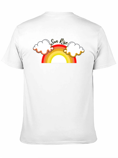 Sunrise Graphic Tee - Retro Style