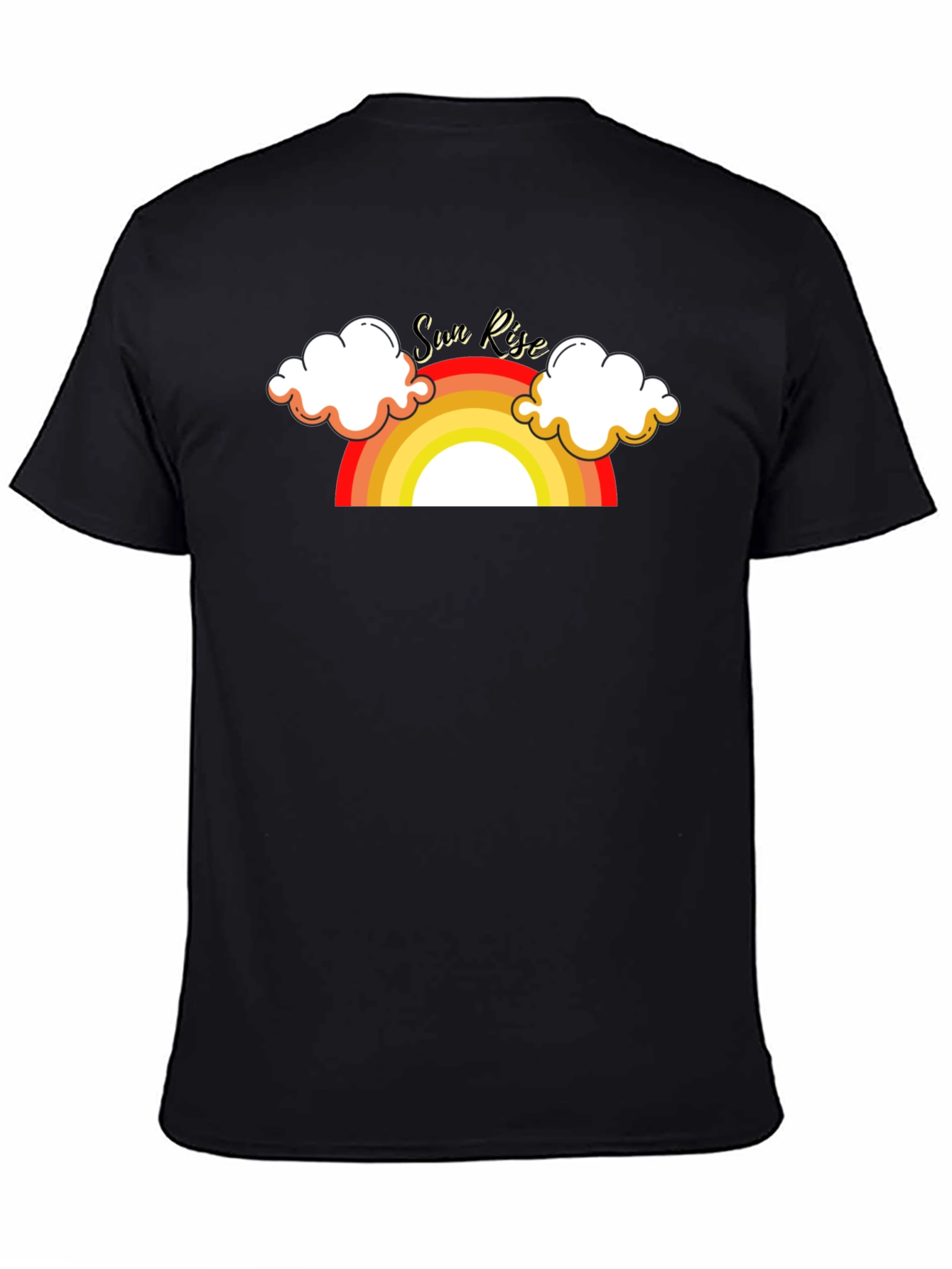 Sunrise Graphic Tee - Retro Style