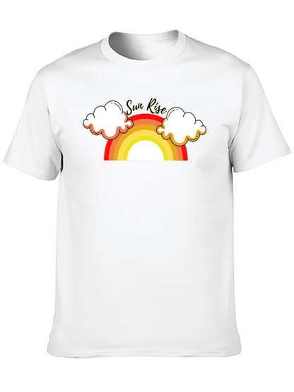 Sunrise Graphic Tee - Retro Style