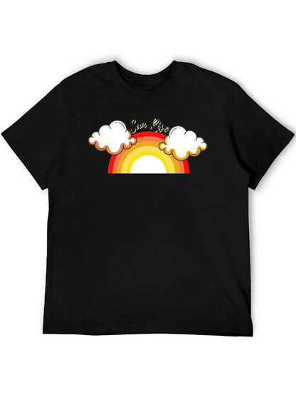Sunrise Graphic Tee - Retro Style