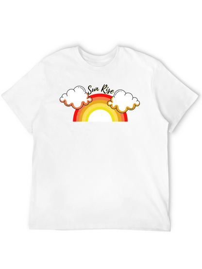 Sunrise Graphic Tee - Retro Style