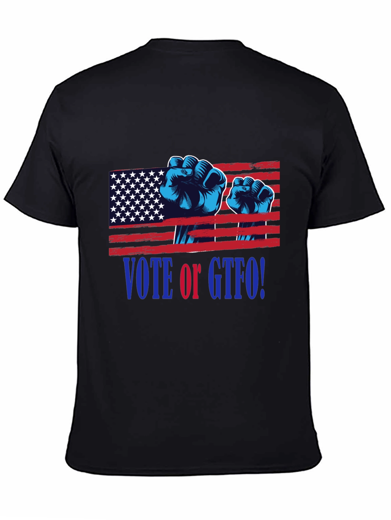 Vote or GTFO! Patriotic Graphic T-Shirt