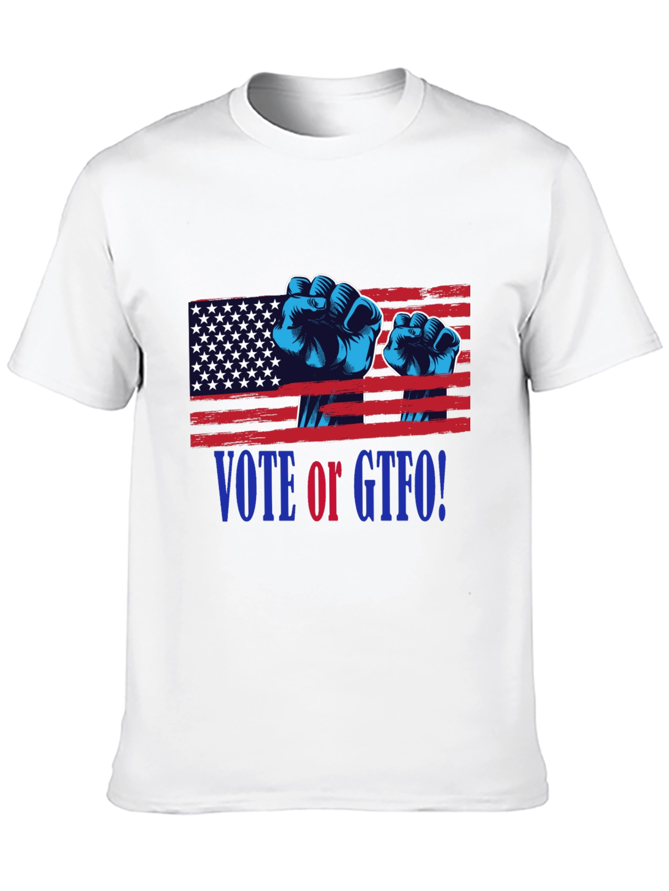 Vote or GTFO! Patriotic Graphic T-Shirt