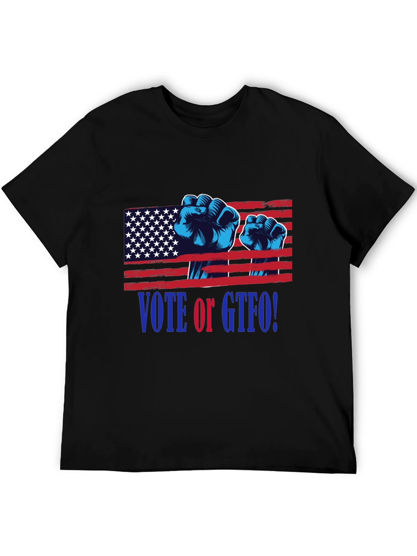 Vote or GTFO! Patriotic Graphic T-Shirt