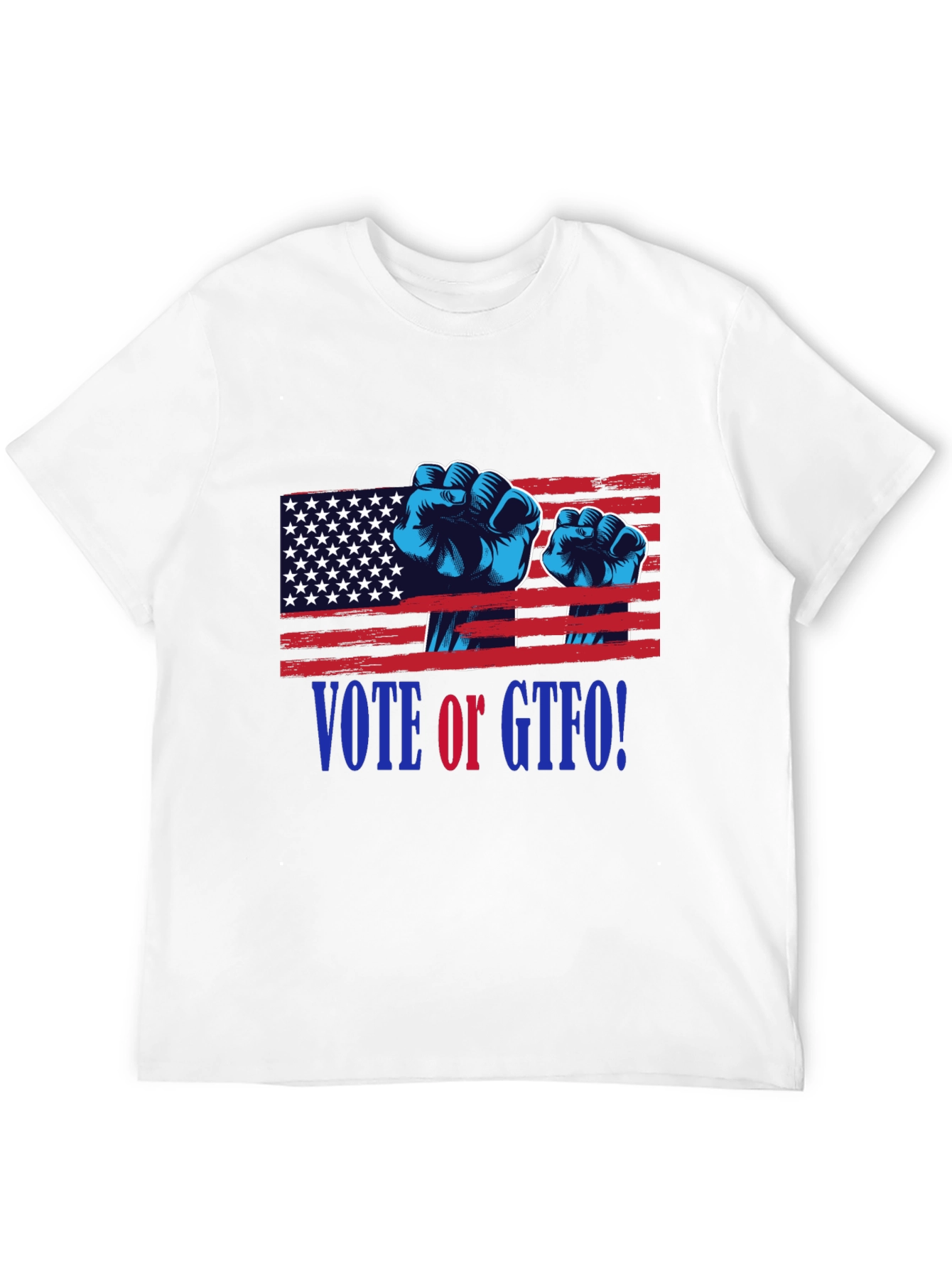 Vote or GTFO! Patriotic Graphic T-Shirt