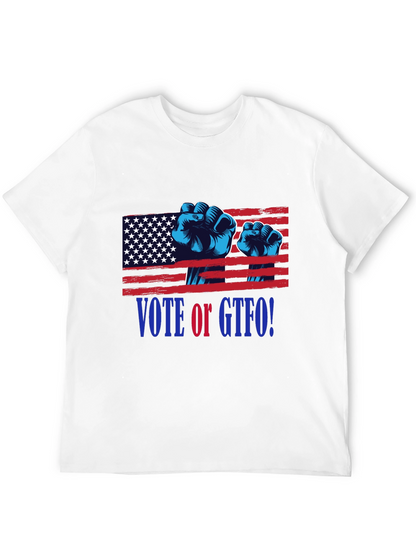 Vote or GTFO! Patriotic Graphic T-Shirt