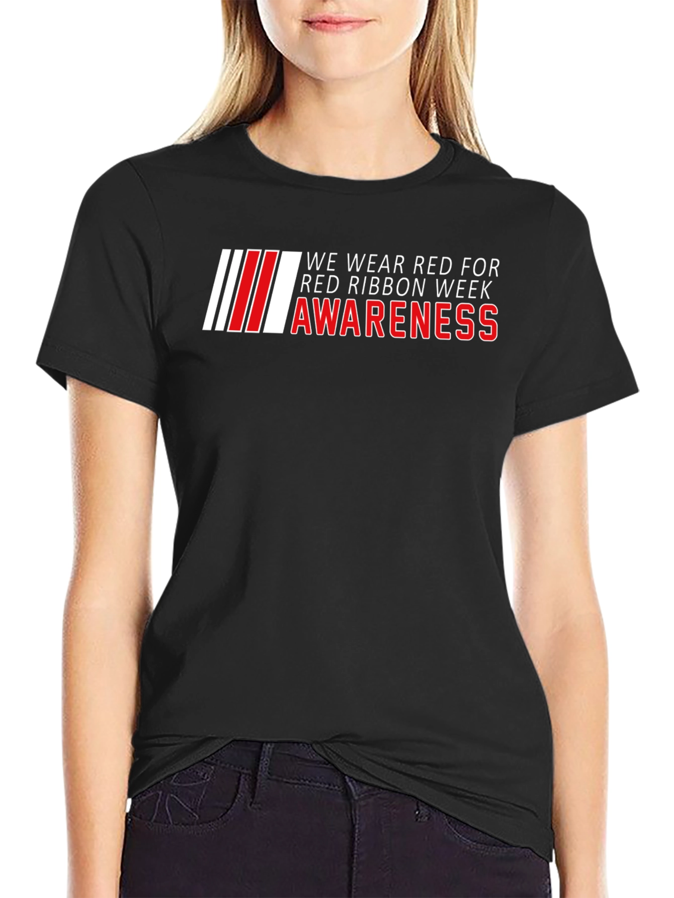 Red Ribbon Awareness T-Shirt
